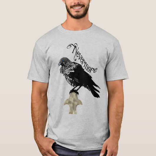 Nevermore Raven T-shirt (Voorkant)
