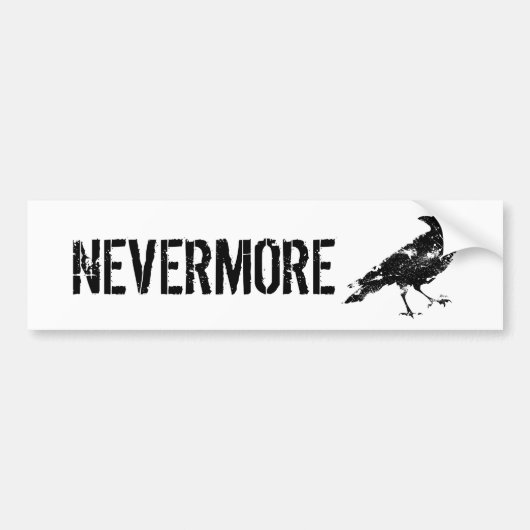 NEVERMORE STICKER (Voorkant)