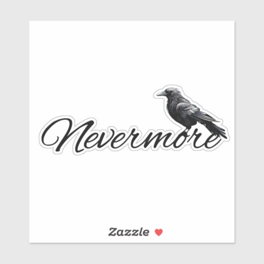 Nevermore Sticker (Vel)