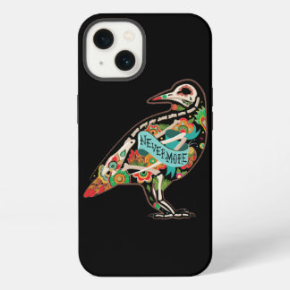 Nevermore Sugar Skull Raven iPhone 13 Hoesje