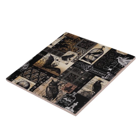 Nevermore Tegeltje (Zijkant)