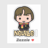 Neville Longbottom Cartoon Character Art Sticker (Vel)