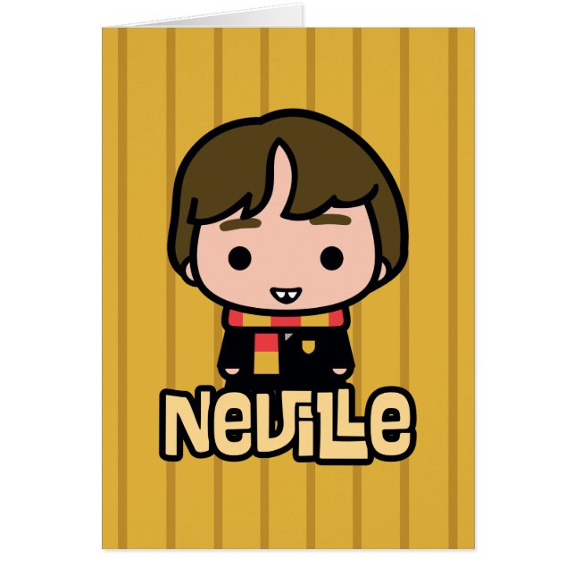 Neville Longbottom Cartoon Karakter Kunst (Voorkant)