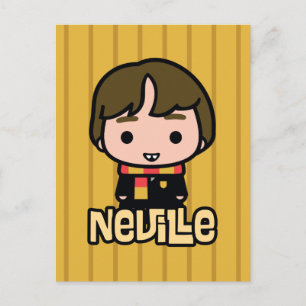 Neville Longbottom Cartoon Karakter Kunst Briefkaart