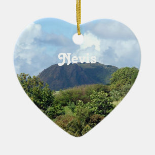 Nevis Landschap Keramisch Ornament