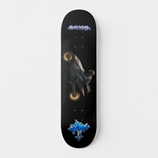 Nevoy Ryder Blaze 8" Skateboard Deck (Recto)
