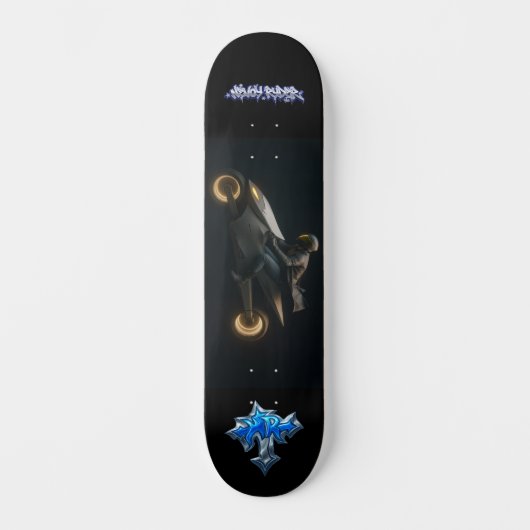 Nevoy Ryder Blaze 8" Skateboard Deck (Recto)
