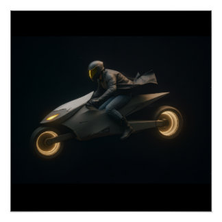 Nevoy Ryder Blaze Motorposter Perfect Poster