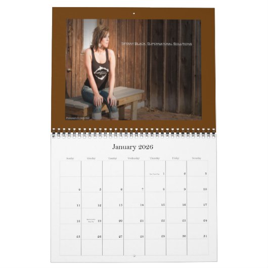 *NEW* 2013 Dames in het Paranormale Agenda Kalender (Jan 2026)