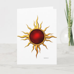 new age Astral Star: Ruby Sun Kaart