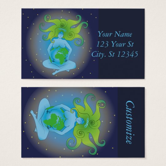 New Age Gaia Goddess Thunder_Cove (Devant & derrière)