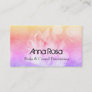 *~* New age Healer Reiki Crystal Yoga Reiki Master Visitekaartje