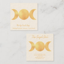 New age Occulte Shop Gouden Drievoudige manen