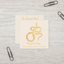 New age Occulte winkel gouden slang