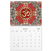 NEW AGE OM Artistry Yoga Kalender (Jan 2026)