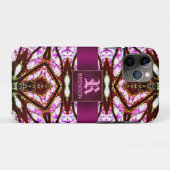 new age Pink Batik Patroon Case-Mate iPhone Case (Achterkant (horizontaal))