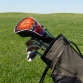 New age Rood en Blauw Golfheadcover (Insitu)