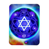 new age ster van David Magnet Magneet (Verticaal)