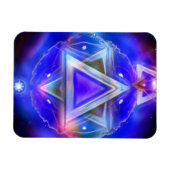 new age ster van David Magnet Magneet (Horizontaal)
