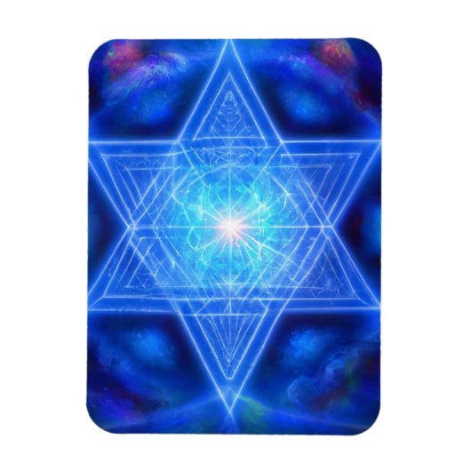 new age ster van David Magnet Magneet (Verticaal)
