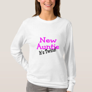 New Auntie zijn tweeling T-shirt