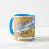 New Bedford mA. Tasse nautique de diagramme de (Devant gauche)