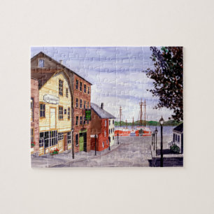 New Bedford Massachusetts New England Painting Legpuzzel