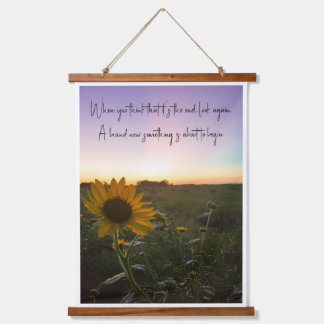 New Beginnings Hangend Wandkleed