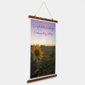 New Beginnings Hangend Wandkleed (Gebogen)