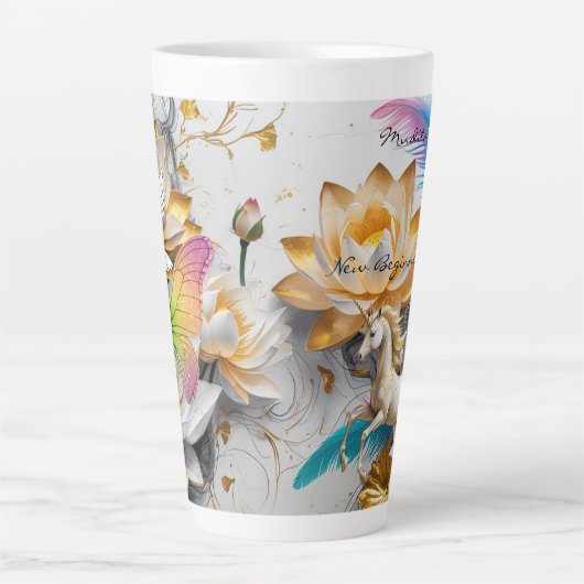 New Beginnings -Latte Mug (Devant)