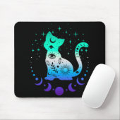 New Blue Gay Male Mlm Pride Flag, Astrology Cat Muismat (Met muis)