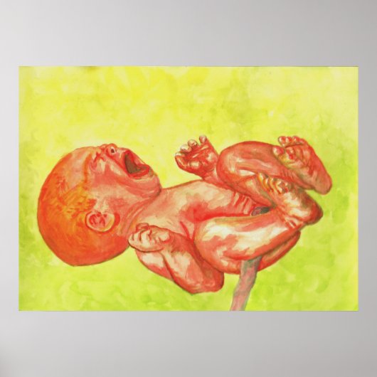 New Born Baby Wailer Poster (Voorkant)