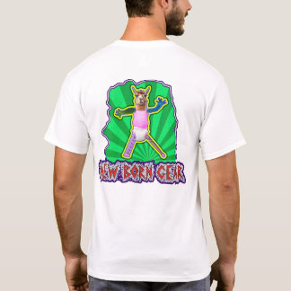 New Born Gear (Llama Afbeelding) - Wit T-shirt