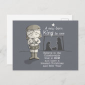 New Born King Briefkaart (Voorkant / Achterkant)