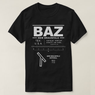New Braunfels National Airport BAZ USAA T-shirt