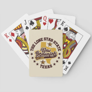 New Braunfels, Texas Pokerkaarten