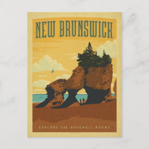 New Brunswick, Canada Briefkaart