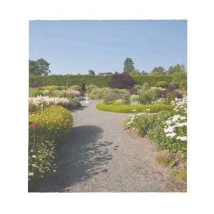 New Brunswick, Canada. Kingsbrae Garden in St. Notitieblok