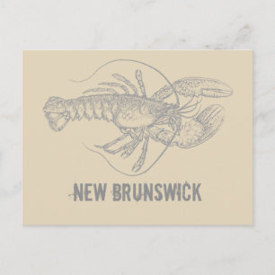 New Brunswick Lobster Briefkaart