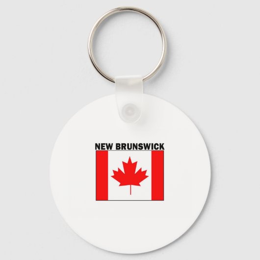 New Brunswick Sleutelhanger (Voorkant)