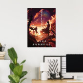 New Bungou Stray Season One Poster (Thuiskantoor)