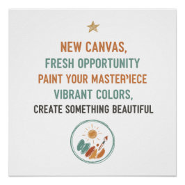 New Canvas Sunrise Perfect Poster