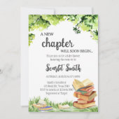 New Chapter Baby Shower Kaart (Voorkant)