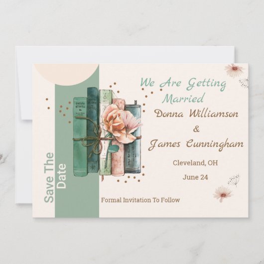  New Chapter Begins Save the Date (Devant)