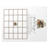 New Chapter Bridal Shower Bingo Notitieblok (Voorkant)