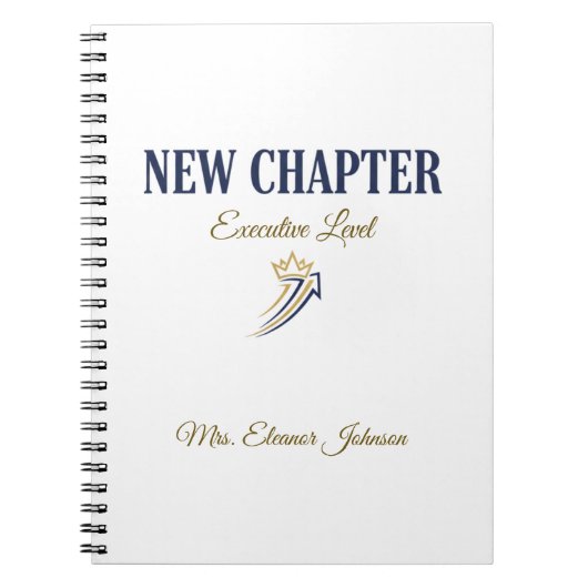 New Chapter Executive Level Personalized Notitieboek (Voorkant)