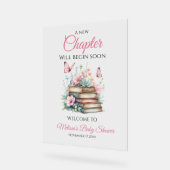 New Chapter Girl Storybook Baby Shower Welcome (Angle)