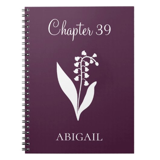 New Chapter Journal Lilly May Birth Flower (Devant)