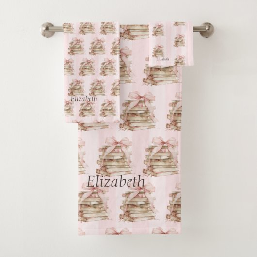 New Chapter Pink Bow Stripes (En situation)