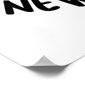 New cumber Funny Veggie Cucumber Pun Poster (Hoek)